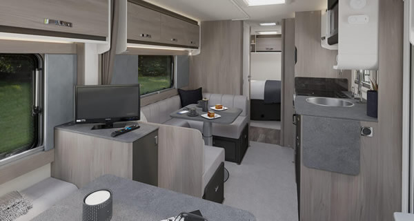 Swift Challenger Grande touring caravan
