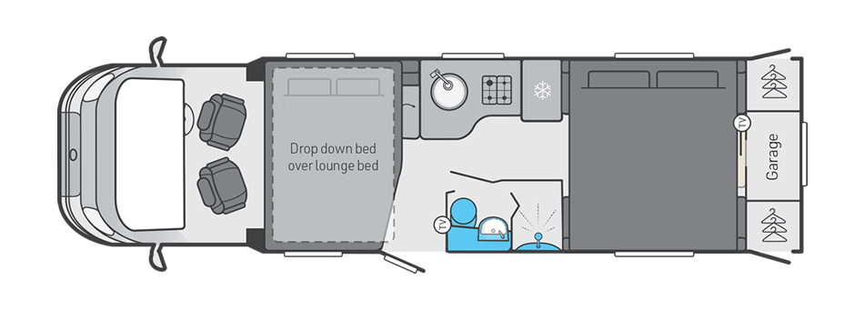 Kon-Tiki 874 floorplan