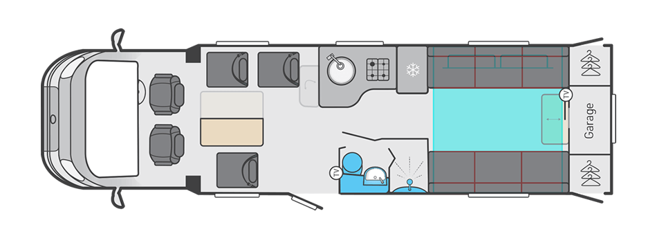 Kon-Tiki 874 floorplan