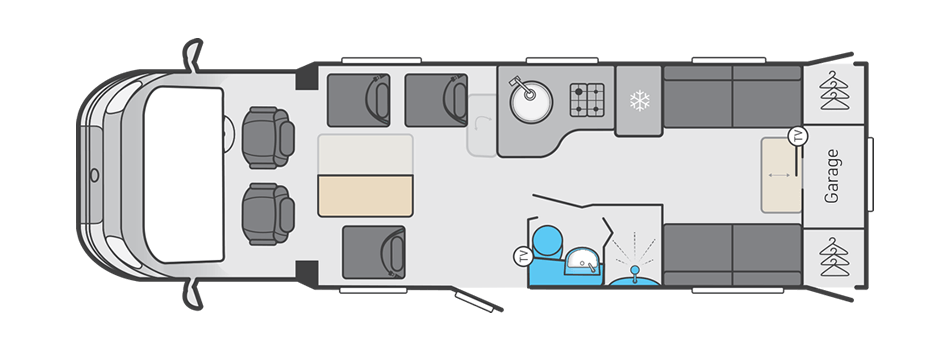 Escape 674 floorplan