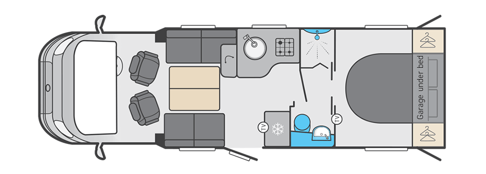 Escape 694 floorplan