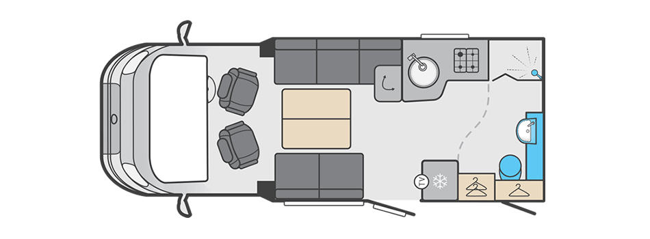 Voyager 505 floorplan