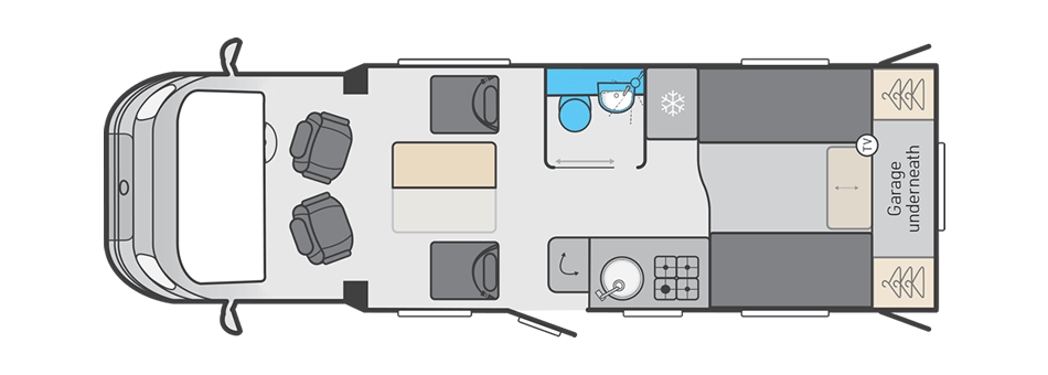 Voyager 574 floorplan