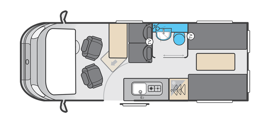 Carrera 144 floorplan