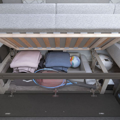 Conqueror 580 Underseat Storage