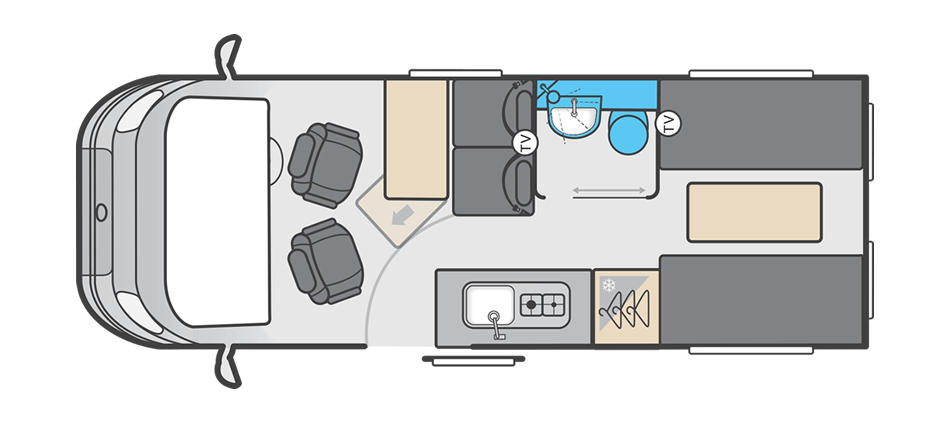 Carrera 244 floorplan