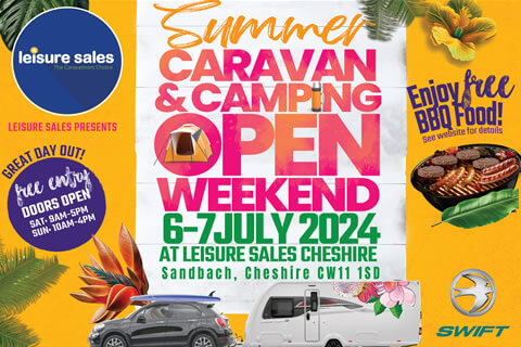 The Leisure Sales Summer Caravan & Camping Open Weekend