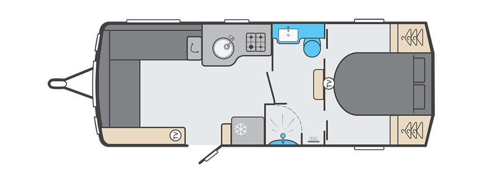 Elegance Grande 850 floorplan