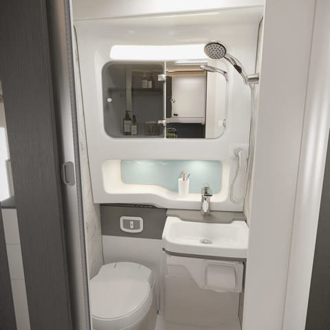 2025 Voyager 475 Washroom