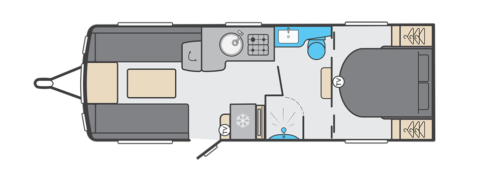 Challenger 650 floorplan