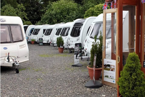 Bicester Caravans Pre-show Show Weekend