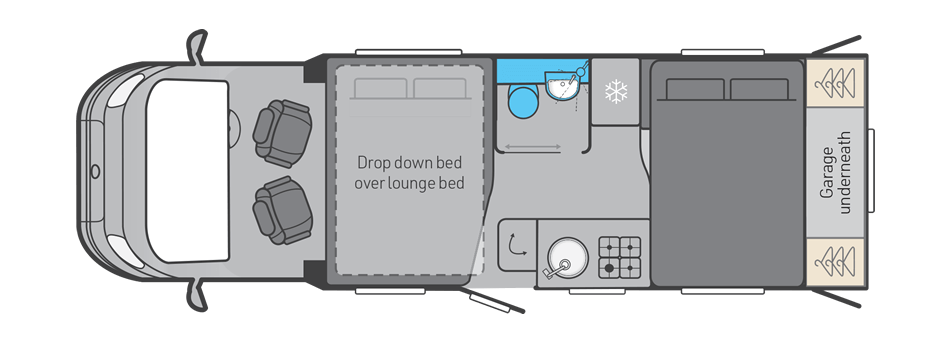 Voyager 574 floorplan