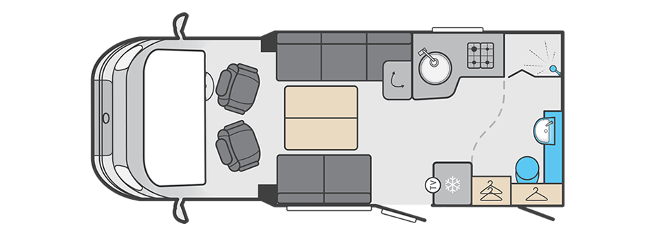 Voyager 510 floorplan