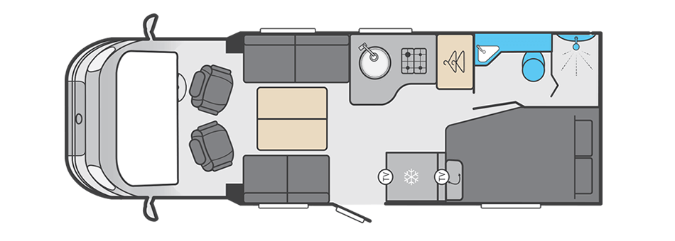 Voyager 564 floorplan