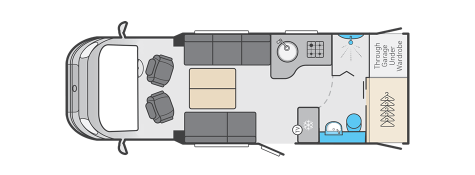 Voyager 540 floorplan