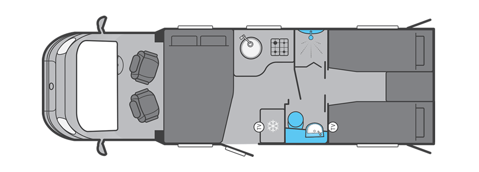 Escape 684 floorplan