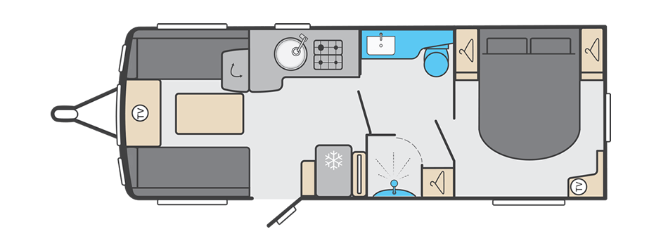 Challenger Grande 635 Exclusive floorplan