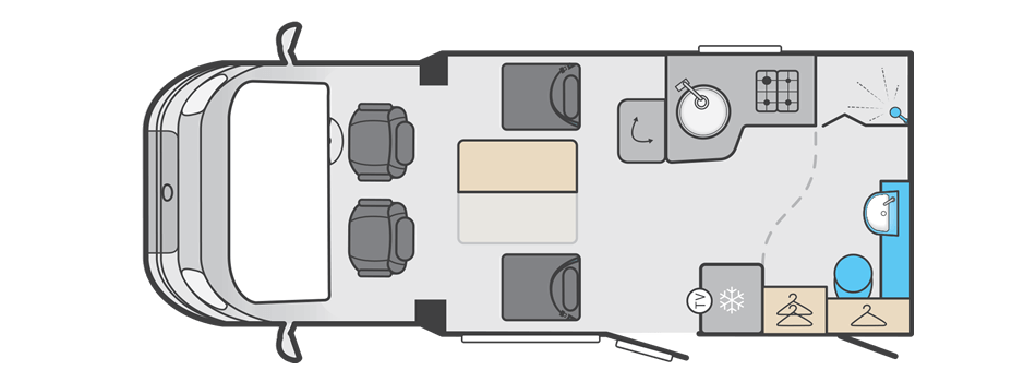 Voyager 510 floorplan