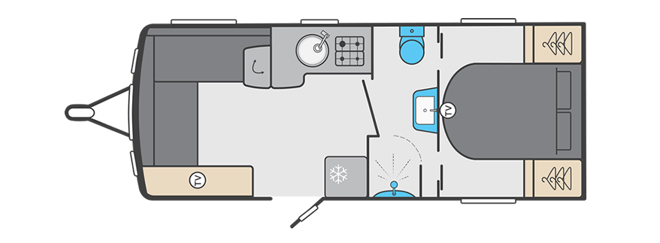 Challenger Grande 560L floorplan