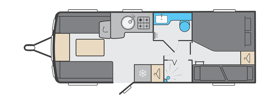 Challenger Grande 670 floorplan