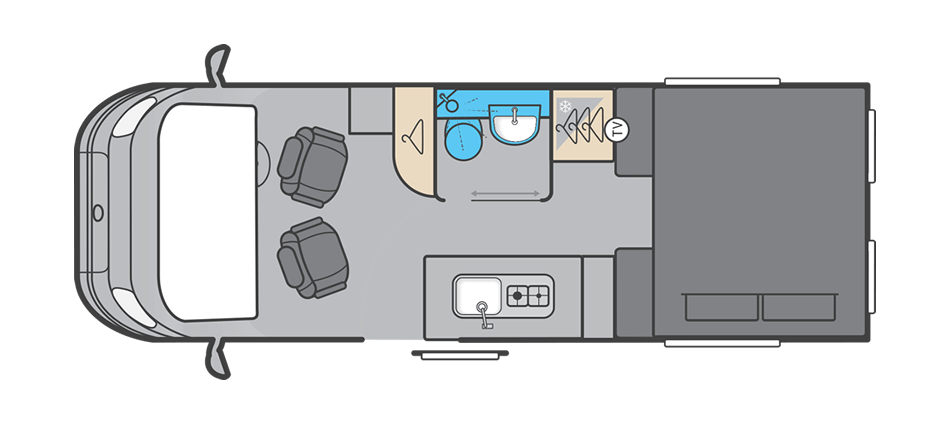 Carrera 132 floorplan