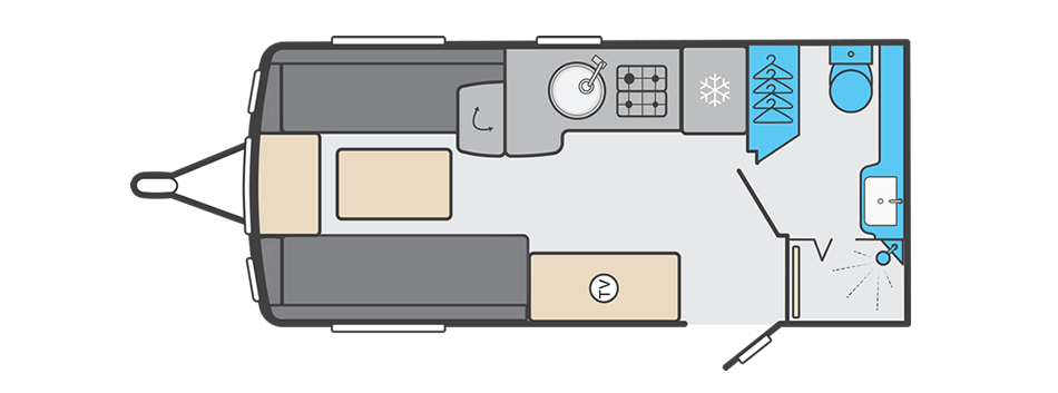 Challenger 480 Exclusive floorplan