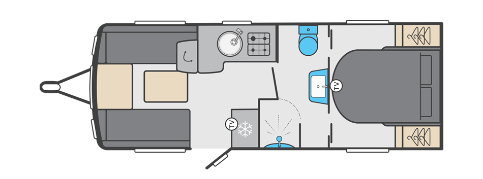 Challenger 560 floorplan