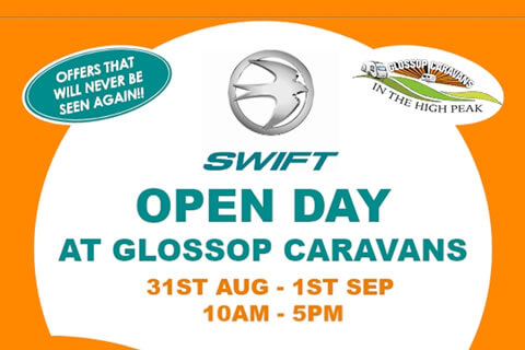 Glossop Caravans Swift Open Day