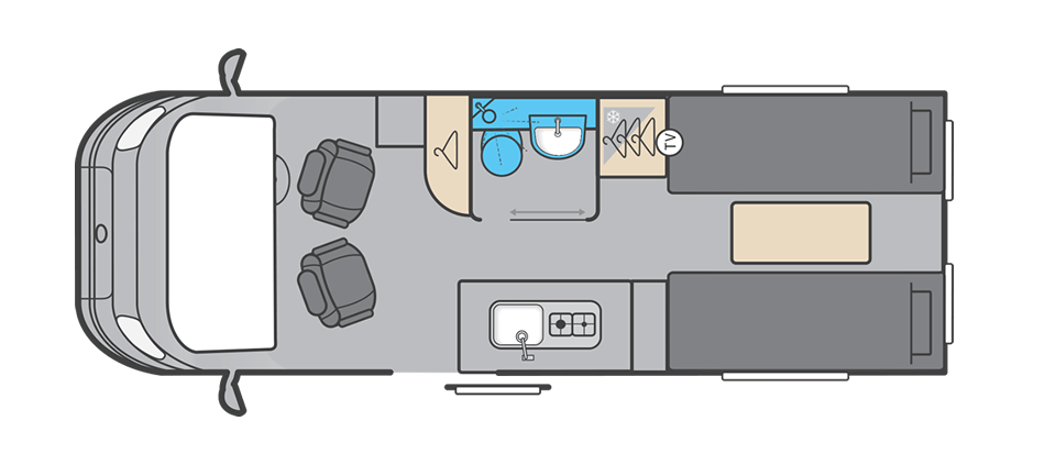 Carrera 132 floorplan