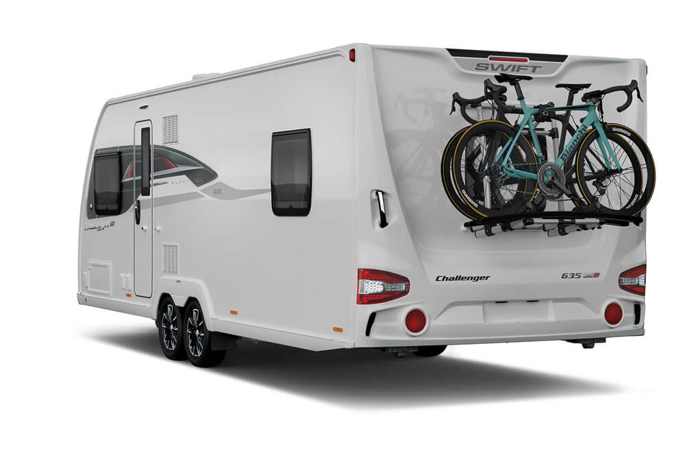 swift caravan bike rack