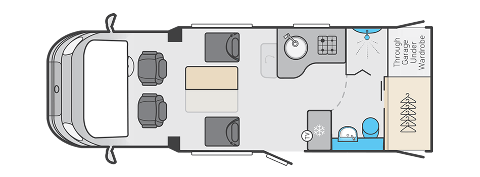 Escape 640 floorplan