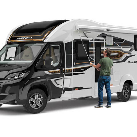 2025 Kontiki 784 Front 3Q Awning