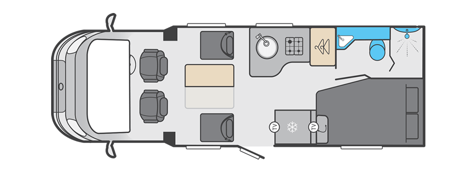 Voyager 564 floorplan