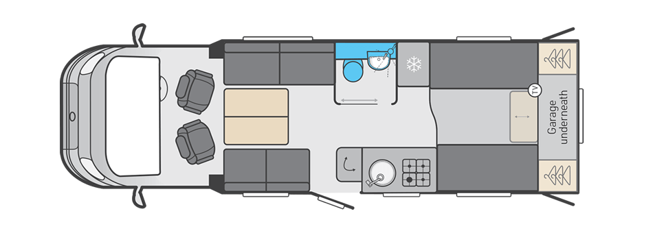 Voyager 574 floorplan