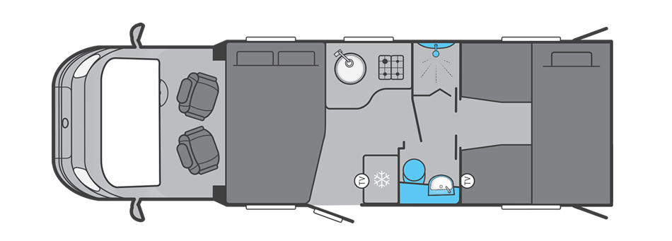 Escape 684 floorplan