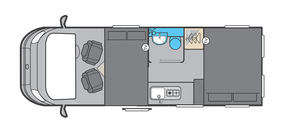 Carrera 184 floorplan