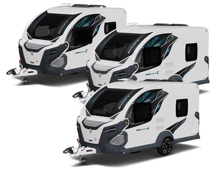 Swift Basecamp touring caravan