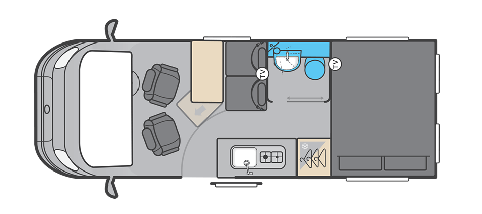 Carrera 244 floorplan