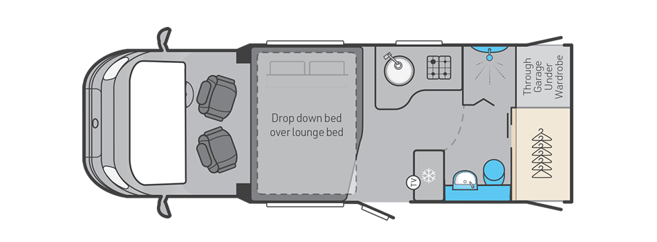 Voyager 540 floorplan