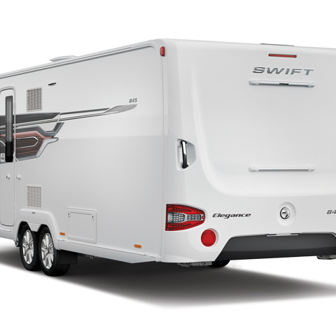 Elegance 845 Rear 3Q Nearside