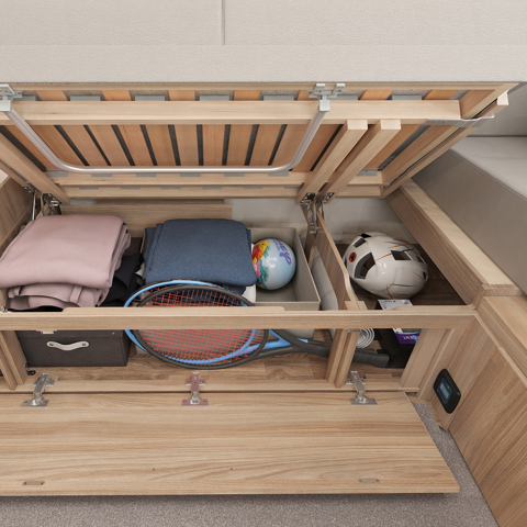 Elegance 845 Underseat Storage