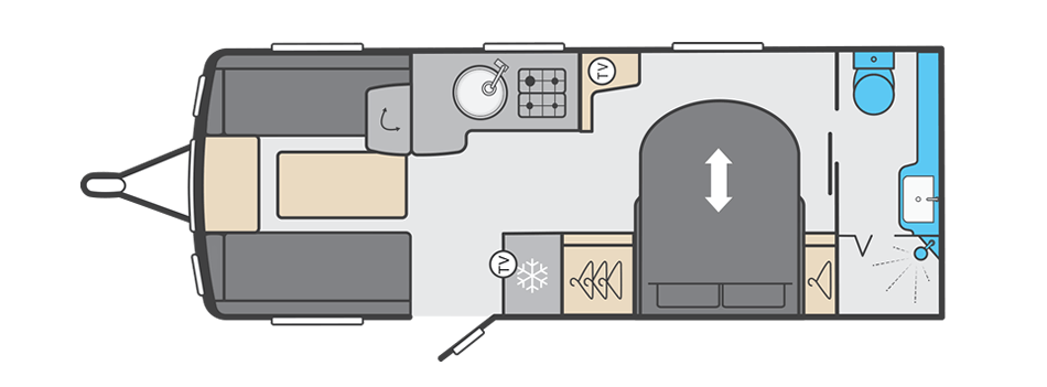 Challenger 580 floorplan