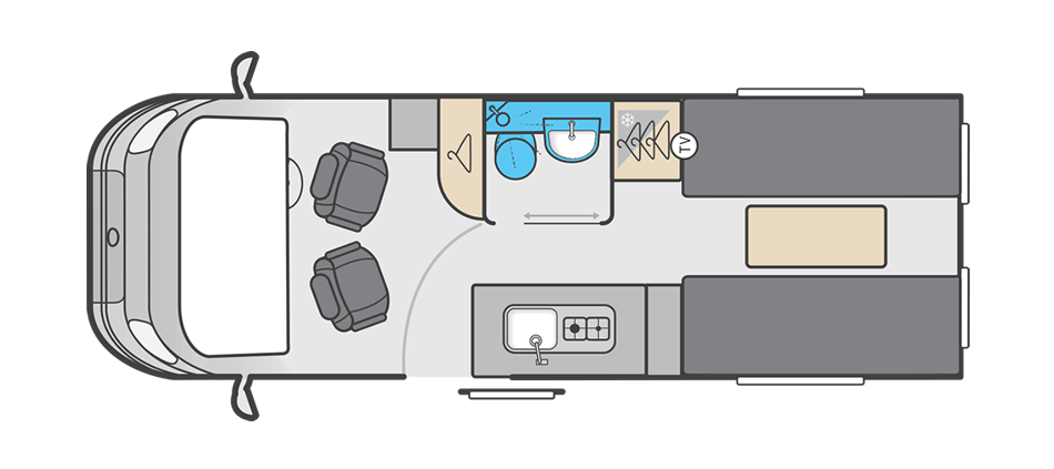 Carrera 132 floorplan