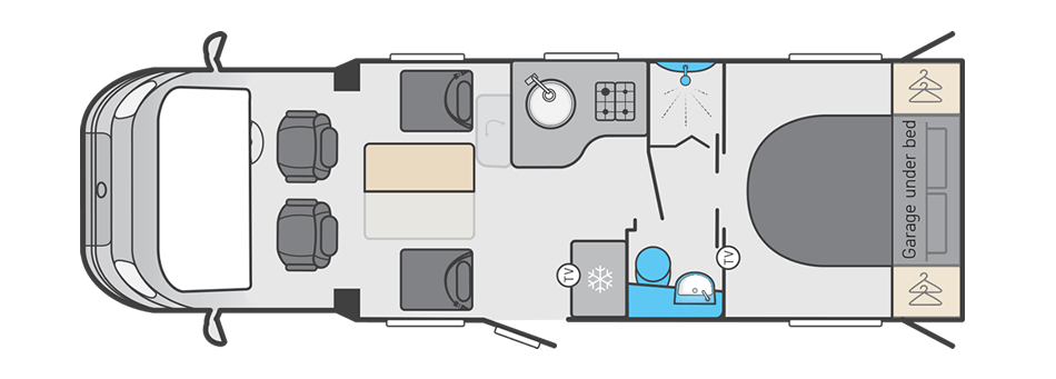 Escape 694 floorplan