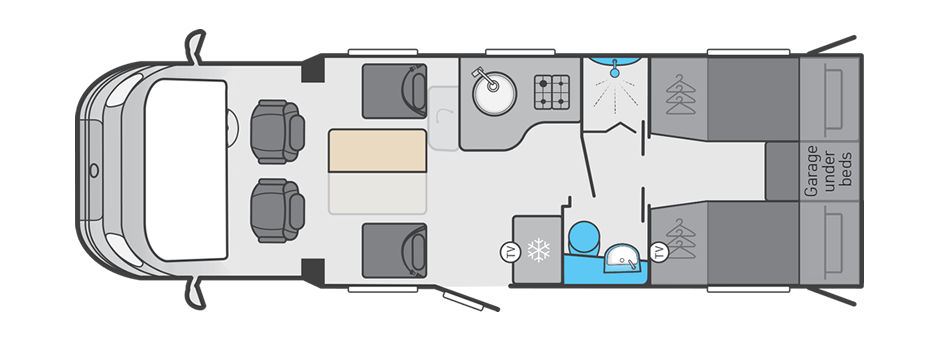 Escape 684 floorplan