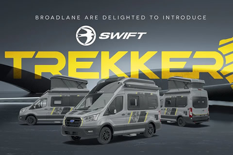 Broadlane welcomes the all-new Swift Trekker pop-top campervan